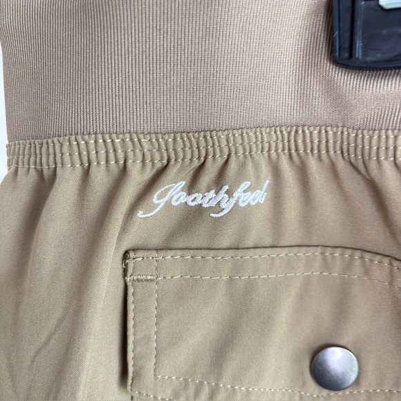 Soothfeel Capri Lightweight Khaki Cargo Pants Plus Sz XXXL Stretch Elastic Waist - Picture 4 of 15